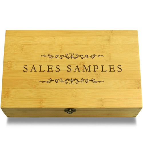 Sales Samples Filigree Organizer Box Lid